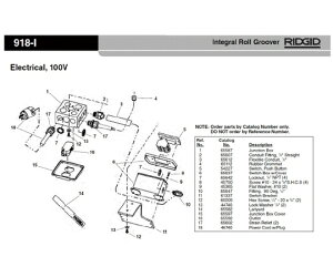 RIDGID XCb`@{^@F^918|I 1 54227