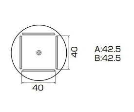 白光（HAKKO） SMDリワーク用ノズル　QFP　42.5mm×42.5mm 1個 A1215B