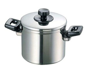 本間製作所 コルチナ 超厚底 ソースポット 22cm 両手 YUS180 1個 168800