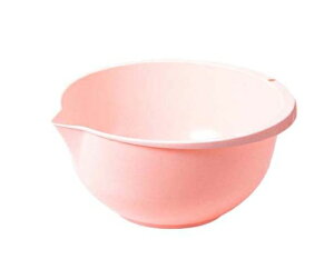 エンテック PP抗菌 片口ボール 大 MS-106 ピンク(内径φ240) 1個 5827200