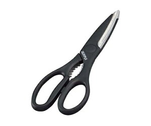 丸章工業 シルキー 料理バサミ KSP-220 黒 1個 700100