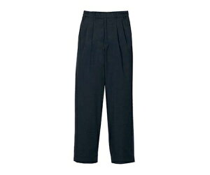 江部松商事 ツータックパンツ(女性用)KP002L-7 黒 13号 1個 4536940