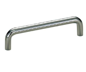 シロクマ 丸棒ハンドル ステンレス製 1200mm 鏡面磨 1個 HL-10