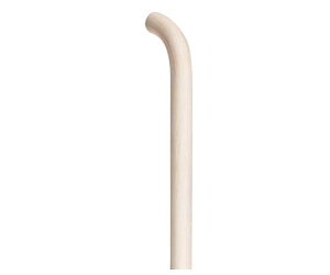 シロクマ アイウッド丸棒取手 (木製) 600mm アイボリ 1個 No.288