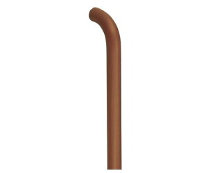 シロクマ アイウッド丸棒取手 (木製) 600mm Dブラウン 1個 No.288