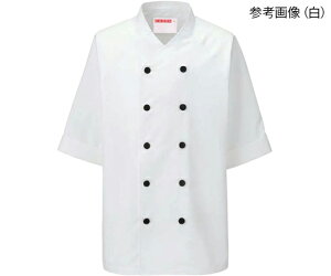 KAZEN コックシャツ 黒 M 1枚 628-05 M