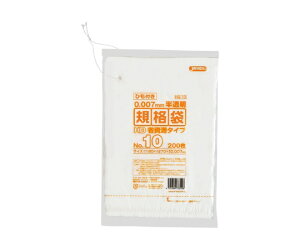 WpbNX HDKi No.10 Ȏ Rt HDPE  0.007mm 1P[X(200×100) HQ10