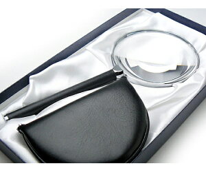 クリアー光学 手持ち高倍率ルーペ 拡大鏡 非球面レンズ 3.5倍 90mm 1個 RQ-91