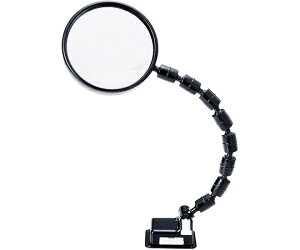 クリアー光学 スタンド台付ルーペ (マグネット式) 2倍 100mm 小玉4倍 1個 CF-502
