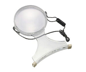 クリアー光学 手芸ルーペ 2倍 小玉4倍 1個 LK-11