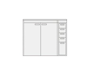 TJG sbgC@LrlbgiVtj@W1200×D650×H950mm 1 PN-F23W