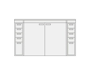 TJG sbgC@LrlbgiVtj@W1800×D650×H950mm 1 PN-F83W