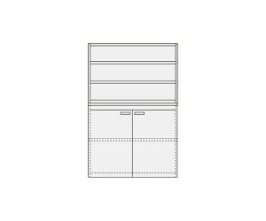 TJG sbgC@W1200×D650×H2000mm 1 PN-H22W