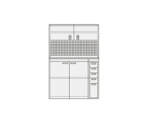 TJG sbgC@W1200×D650×H2000mm 1 PN-H24PDW