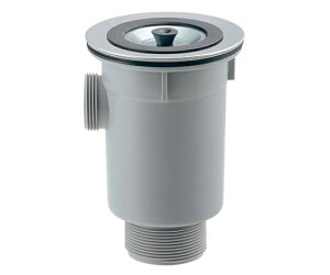 カクダイ 輸入シンク用トラップ ステンレスシンク用 1個 453-116