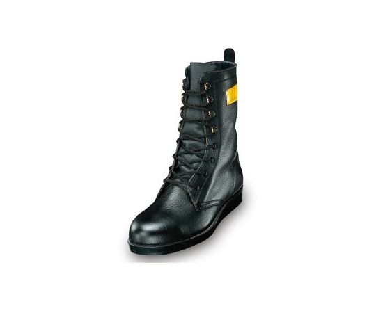 エンゼル（介護用品） 絶縁耐熱長編靴 黒 24.5cm 1足 AT511