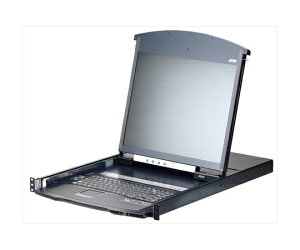 ATEN�W���p�� 19�@LCD�@IP-KVM�h�����[�@8�|�[�gcat5e�@�f���A�� 1�� KL1108VNJJL