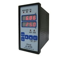 富士精密電機 パネル型　pH指示調節計（DIN96×48規格小型デジタルpH調節計）　DC4〜20mA絶縁出力 1台 CPH-5H