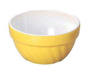 若泉漆器 バイキング丸小鉢 黄(内白) 1個 261130