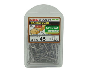 ���Y�� �X�e�����X�R�[�X�X���b�h�@�S�l�W�@3.8×45mm�@90�� 1��(90��) SW45ZV