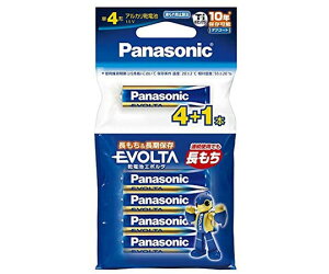 パナソニック エボルタ 単4 4+1本 1個(5本入) LR03EJSP/5H