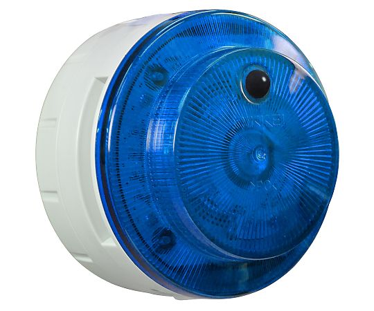 日惠製作所 電池式LED多目的警報器　ニコUFOmyobo（青）　車両搭載　接点 1個 VK10M-B04NB-ST
