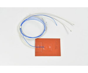 ThreeHigh �V���R�����o�[�q�[�^�[�@�y�M�d��10m�A���[�h������10m�z�@100V�@60W�@75mm×100mm 1�� SR100-60-75-100-K10