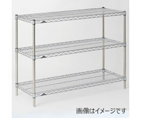 エレクター スーパーエレクター・シェルフ　W1518×D307×H1384mm（P）　DB付　3段 1台 SS1520P1390W3