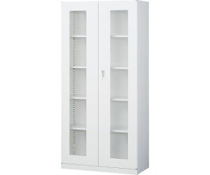 生興 A4判対応書庫 H1850下置用 窓付両開き(W880) 1台 ANW-36HG