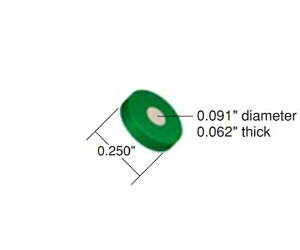 IDEX PEEK�t���b�g�@0.091×0.062×0.250(10pk) 1�Z�b�g(10��) A-702X