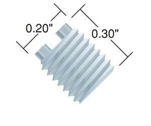 IDEX �t���b�V���i�b�g�@1/8�@���C�g�^�b�`�^�C�v(10pk) 1�Z�b�g(10��) F-364X