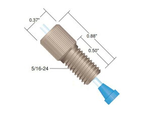 IDEX PEEK�@�t�����W���X�i�b�g�@5/16-24(10pk) 1�Z�b�g(10��) P-136X