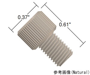 IDEX M6�@SHORT�@MALE�@NUT�@1/8�@DELRIN�@BLACK(10pk) 1�Z�b�g(10��) P-307SX