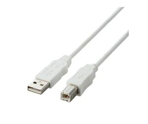 GR RoHSΉUSBP[u 1.0m zCg USB2-ECO10WH 1pbN