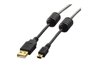 GR USB2.0P[u A-miniB^Cv tFCgRAt 2m ubN U2C-MF20BK 1pbN