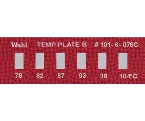 Wahl�@instruments �e���v�E�v���[�g 29mm×10mm 6�_�\�� 10���� 101-6-076 1�P�[�X(10����)