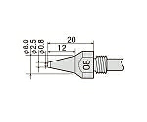 ���m�d�@�Y�Ɓigoot�j �փm�Y����0.8 TP-100N-08 1�{