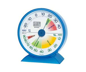 エンペックス 生活管理温・湿度計 132×121×50mm 130g(ブリスター) TM-2426 1個