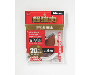 ニトムズ 超強力両面テープ多用途20×4 T4543 1巻