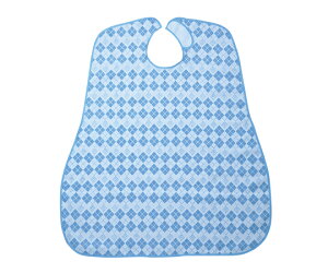 エンゼル(介護用品) 食事用エプロン ダイヤブルー 6060 1枚