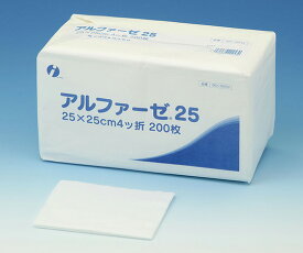 イワツキ アルファーゼ25　25×25cm　4折　200枚 1包(200枚入) 002-20253