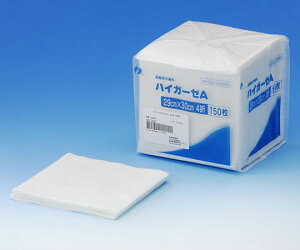イワツキ ハイガーゼA 29×30cm 4折 150枚 1包(150枚入) 002-026960