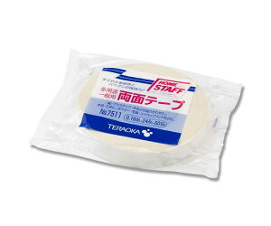 寺岡製作所 紙両面テープ 7511 24mm×50m巻 1巻 002070500