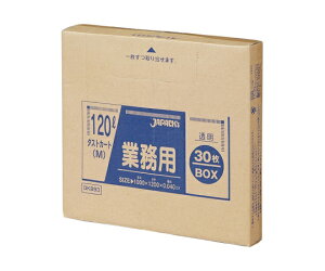 WpbNX _XgJ[gM120L BOX^Cv LLDPE  0.04mm 1P[X(30×6) DKB93
