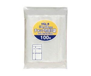 WpbNX `bNܕt|܌ 100 LDPE  0.08mm 1P[X(100×4) VGL-8