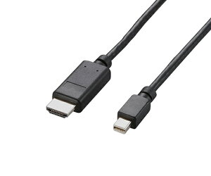 �G���R�� MiniDisplayPort-HDMI�ϊ��P�[�u�� 2.0m �u���b�N 1�{ AD-MDPHDMI20BK
