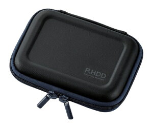 �G���R�� �|�[�^�u��HDD�P�[�X(�Z�~�n�[�h) �u���b�N S�T�C�Y 1�� HDC-SH001BK