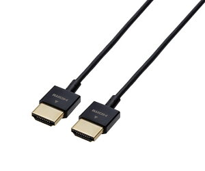 �G���R�� HIGH SPEED HDMI�P�[�u��(�E���g���X����) 1.5m 1�{ CAC-HD14US15BK