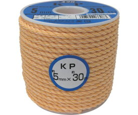 ユタカメイク ロープ　KPロープボビン巻　5φ×30m 1巻 RK-3