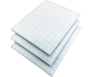 トラスコ中山 圧縮メラミンスポンジプロ シートタイプ 3X100X125 3個入 1袋(3個入) TAST-S-3